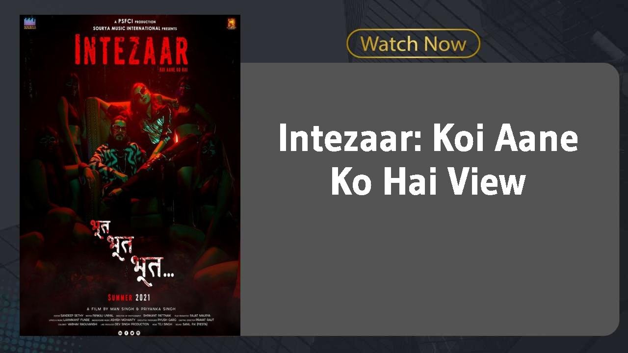 Intezaar: Koi Aane Ko Hai